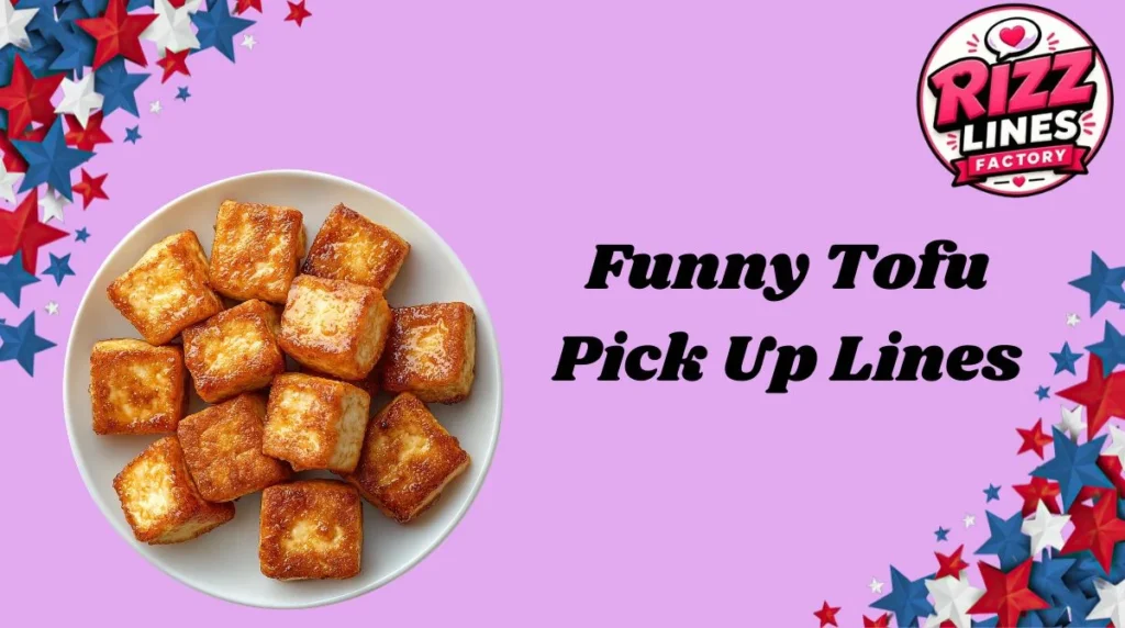Funny Tofu Pick Up Lines