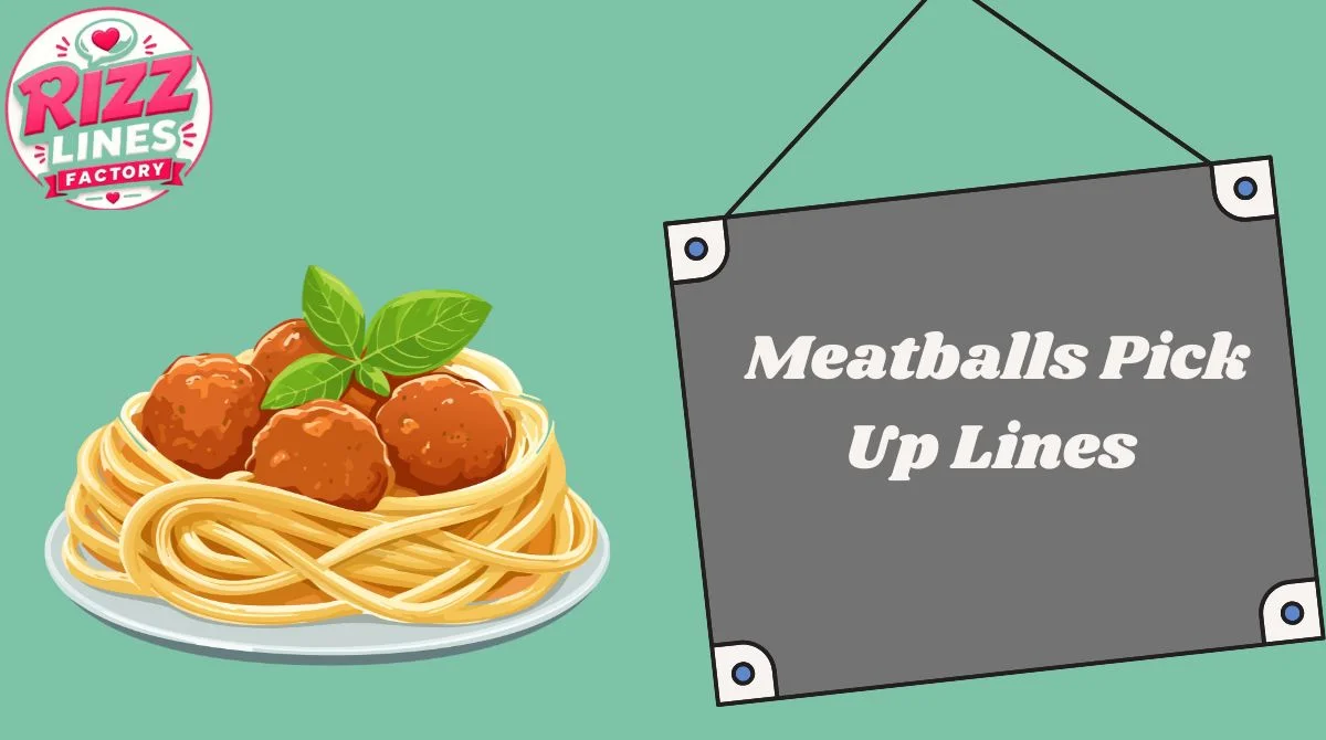 Meatballs Pick Up Lines