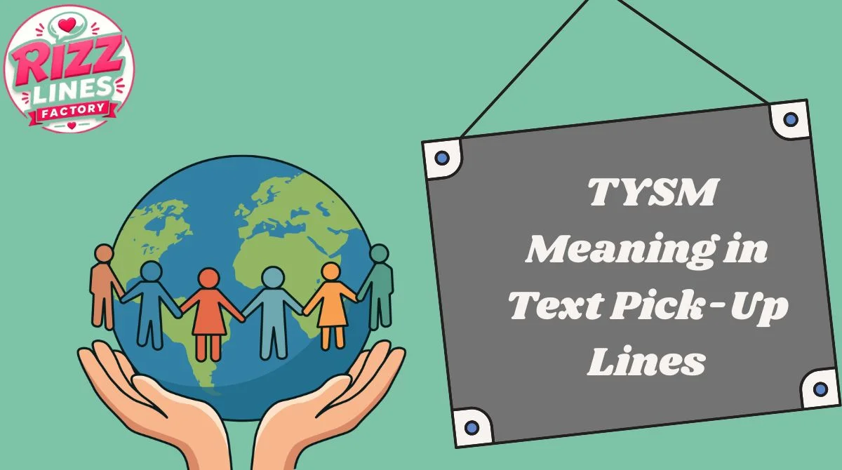 TYSM Meaning in Text Pick-Up Lines